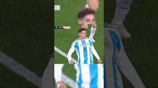 Argentina vs Chile 30 World Cup Qualification🏆ytshort ytshortsvideo football [upl. by Carr]