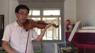 ABRSM Violin grade 8 Scales part 1 [upl. by Ecydnac]