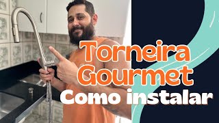 Instalação de Torneira Monocomando Pingoo Iriri sem Complicações ❄️ DIY Tutorial agua [upl. by Ramsa]