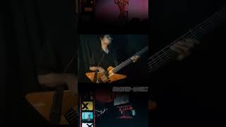 Scarified on bass racerx bassist fender shred paulgilbert [upl. by Ahtikal]