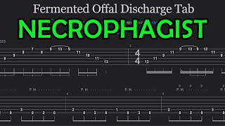 NECROPHAGIST  Fermented Offal Discharge Tab [upl. by Krystyna560]