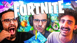 DARIO MOCCIA E MARIO STURNIOLO SFIDANO MARINOSKI SU FORTNITE [upl. by Savdeep523]