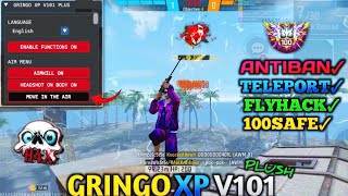 GRINGO XP V101 PLUS  OB46 FF HACK  FREE FIRE MOD MENU  GRINGO XP HACK  FF HACK [upl. by Ecirehs428]