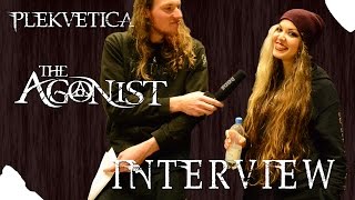 Interview  The Agonist  Vicky Psarakis  13032015  Melodic Death Metal [upl. by Sert]