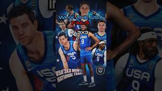 Why the USA FAILS in 3x3 basketball shorts [upl. by Jolene]