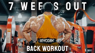 In The Trenches  Back Workout  7 Weeks Out  2023 Mr Olympia [upl. by Buford]