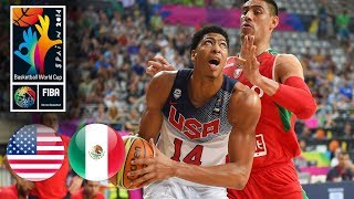 USA 🇺🇸 vs Mexico 🇲🇽  Classic Full Games  FIBA Basketball World Cup 2014 [upl. by Brunelle]