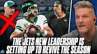 We Are Starting To See The Jets Future Plan After Salehs Firing  Pat McAfee Show [upl. by Fong]