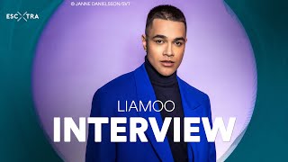 INTERVIEW LIAMOO  Bluffin Melodifestivalen 2022  ESCXTRA [upl. by Ahsikam]