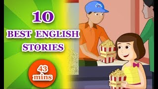 10 Best English Stories For Kids  Stories For Grade 2  Story Time  Periwinkle [upl. by Robbyn]