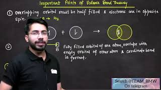 Chemical Bonding Lec 8 by Vt Sir Nirman Batch Study Bharat480P [upl. by Amalburga]