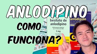 anlodipino como funciona quais indicações e colaterais [upl. by Zenobia]