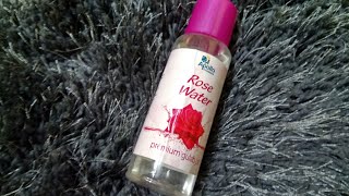 Apollo Pharmacy Rose water Review l Tiny Review [upl. by Jegar]