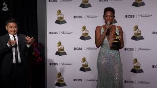 COCO JONES Backstage At The 2024 GRAMMYs [upl. by Thierry]