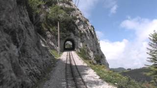 Wendelsteinbahn  Zahnradbahn  Führerstandfahrt 3 [upl. by Anigar]