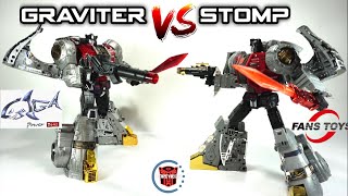 Comparison Gigapower HQ04R Graviter VS FansToys FT07 Stomp Sludge [upl. by Anaidiriv995]