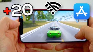 Top 20 mejores JUEGOS para iPhone SIN INTERNET 🔥 [upl. by Dleifxam]