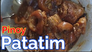 Patatim FilipinoChinese Style Sweet Braised Pork [upl. by Copp597]