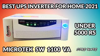 Microtek 1100 VA Pure Sine Wave UPS Inverter ⚡ Best UPS Inverter for Home [upl. by Eizzil]