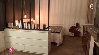 DÉCO Une chambre dans mon salon CCVB [upl. by Eecyak249]