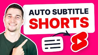 How to Add Captions to YouTube Shorts  Automatic Subtitle Generator [upl. by Yanarp]