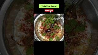 The ABSOLUTE BEST Way to Make Dahi Boondi at Home😋 shorts ytshorts trending food short asmr [upl. by Ojok]