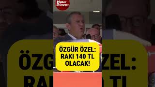 Özgür Özelin quotrakı 140 TL olacakquot açıklamasına halk böyle tepki verdi shorts shortvideo keşfet [upl. by Dewitt]