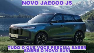 Jaecoo J5 Novo SUV Compacto Rival de TCross e Creta Conheça o Modelo Global [upl. by Reeves]