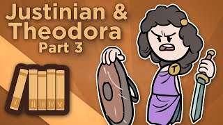 Byzantine Empire Justinian and Theodora  Purple is the Noblest Shroud  Extra History  Part 3 [upl. by Acinok]