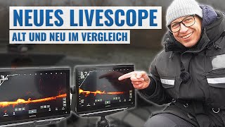 EXKLUSIV beim Echolotzentrum Weltneuheit Garmin LiveScope LVS 34 im direkten Vergleich zum LVS 32 [upl. by Karol]