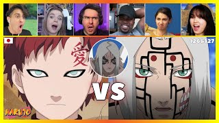 Gaara vs Kimimaro  Reaction Mashup Naruto 126127 ナルト [upl. by Gottlieb]