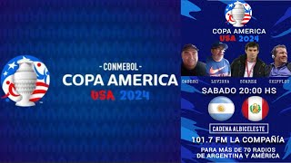 Argentina vs Peru Copa América 2024 [upl. by Haldane]