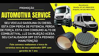 Catalisador filtro DPF truck diesel vendas regeneração limpeza troca da cerâmica catalítica telefone [upl. by Colley682]