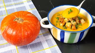 Diese Kürbissuppe ist wie Medizin für meinen Magen Unglaublich lecker Gemüsesuppe in 20 Minuten [upl. by Aehsal]