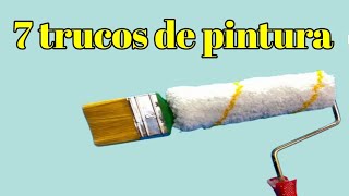 7 trucos de pintura que te convertirán en oficial de pintura  7 حيل للرسم تجعلك بارعًا في المستوى [upl. by Tallbot453]