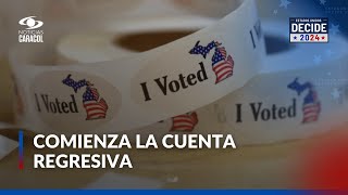 ¿A qué hora cierran las urnas en las elecciones de Estados Unidos [upl. by Cary613]