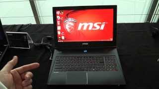 CeBit Neuheit MSI GS60 Ghost [upl. by Sitto]