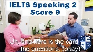 IELTS Speaking with Native English Speaker subtitles Score 9 Example 2 [upl. by Jorey]