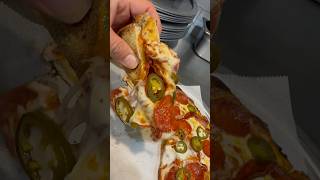 Pepperoni amp jalapeño pizza anyone foodblogger pizzachef pizzarecipe mukbang food pizzablogger [upl. by Chaffin650]