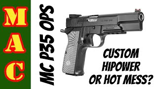 Girsan MC P35 OPS Custom HiPower  Worth it or hot mess [upl. by Dylane]