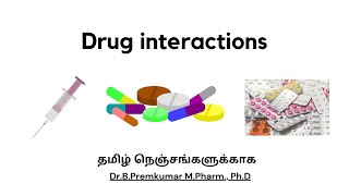 Drug interactions  General Pharmacology [upl. by Hansiain855]