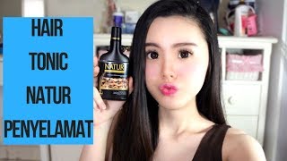 Cara pakai hair tonic NATUR dan Review Cara Rahasia [upl. by Edniya254]