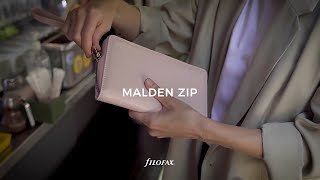 Malden Zip by Filofax  Perfect for on the go budgeting and planning [upl. by Asena56]