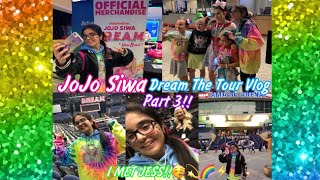 🤍🥰💙JOJO SIWA DREAM THE TOUR VLOG PART 3💖🥳🌈 jojosiwa vlog [upl. by Noet165]