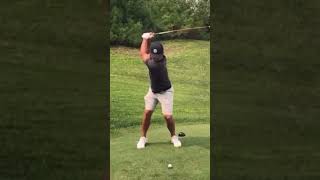 Xander Schauffele 3 Wood Swing Slow Motion [upl. by Helas]