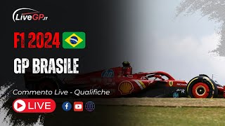 F1  GP Brasile 2024  Commento LIVE Qualifiche [upl. by Enawd514]