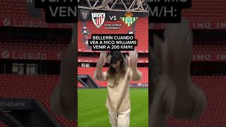 Athletic Club de Bilbao VS Real Betis Bellerin athletic viralfutbol laliga realbetis españa [upl. by Connett]