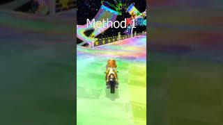 Rainbow Road 200cc Ultra Shortcut mkwii [upl. by Stegman]