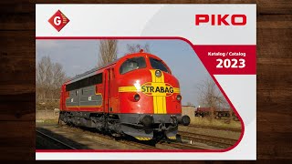 PIKO Katalog G 2023 – Modellbahn Modelleisenbahn [upl. by Barbarese]