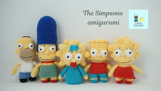 Maggie Simpson amigurumi tutorial [upl. by Elhsa152]